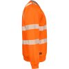 Sweatshirt Varsel 5123 Functional Orange Jobman Large – miniature 4