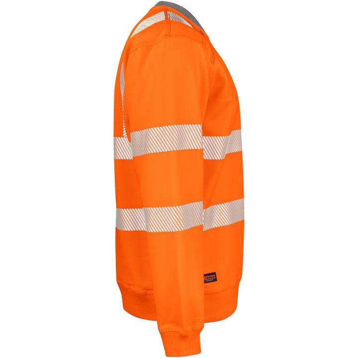 Sweatshirt Varsel 5123 Functional Orange Jobman Large – billede 4