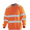 Sweatshirt Varsel 5123 Functional Orange Jobman Large – miniature 1