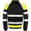 Sweatshirt Varsel 5124 Technical Sort/Gul Jobman Medium – miniature 2