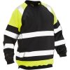 Sweatshirt Varsel 5124 Technical Sort/Gul Jobman Medium – miniature 1