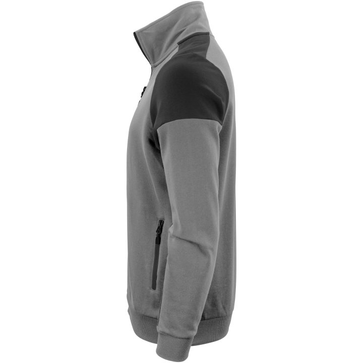 Sweatshirtjacka Antracit/svart Printer PRIME s – billede 3