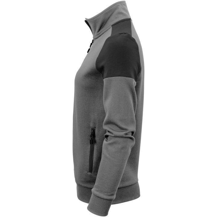 Sweatshirtjacka Dam Prime Antracit/svart Printer PRIME XS – billede 3