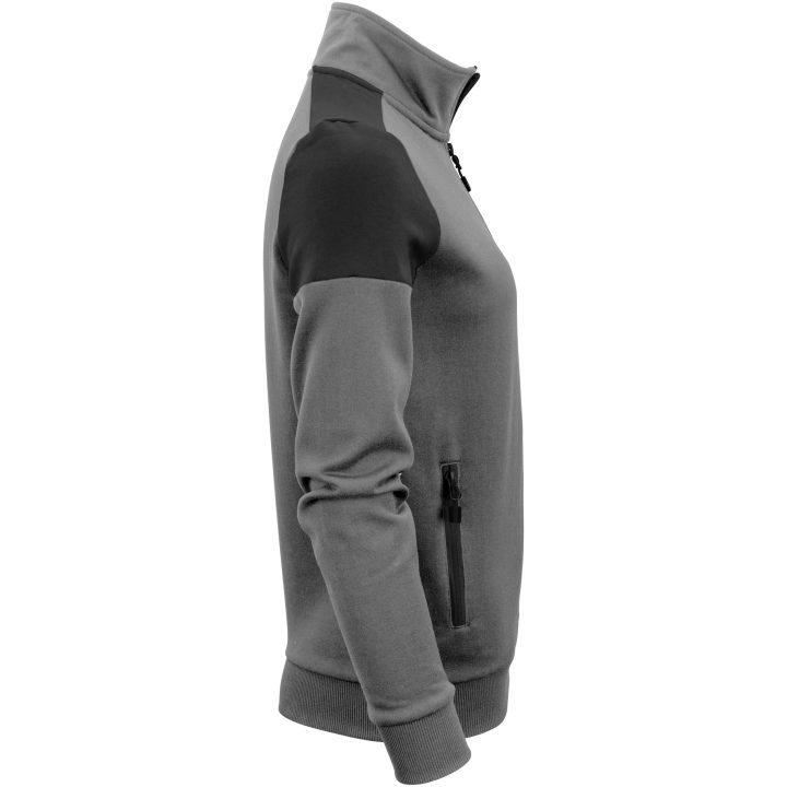 Sweatshirtjacka Dam Prime Antracit/svart Printer PRIME XS – billede 4