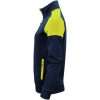 Sweatshirtjacka Dam Prime Marinblå/neongul Printer PRIME XS – miniature 3