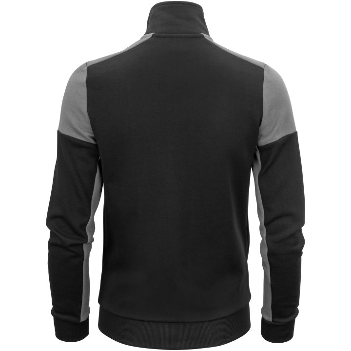 Sweatshirtjacka Dam Prime Svart/antracit Printer PRIME XS – billede 2