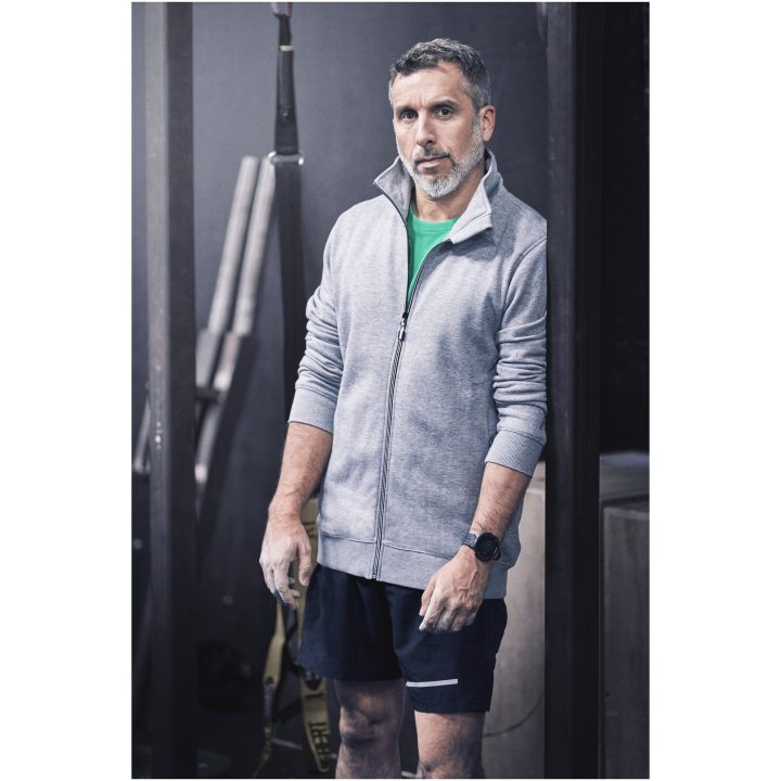 Sweatshirtjacka Javelin RSX Vit Printer Essentials s – billede 4