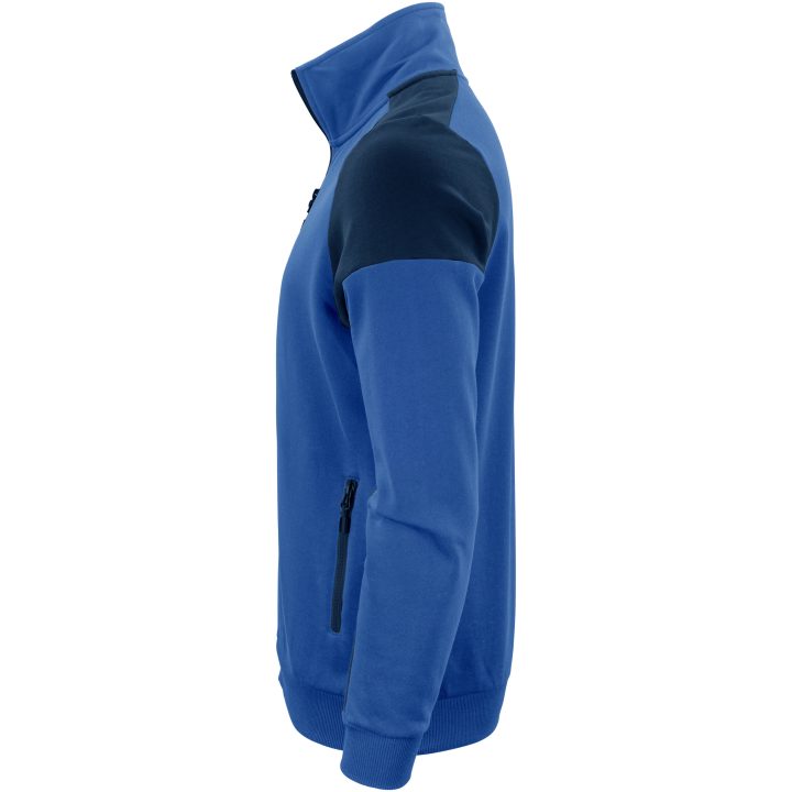Sweatshirtjacka Koboltblå marinblå Printer PRIME s – billede 3