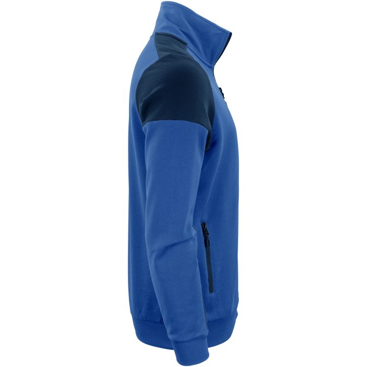 Sweatshirtjacka Koboltblå marinblå Printer PRIME s – billede 4