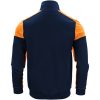 Sweatshirtjacka Marinblå/neonorange Printer PRIME s – miniature 2
