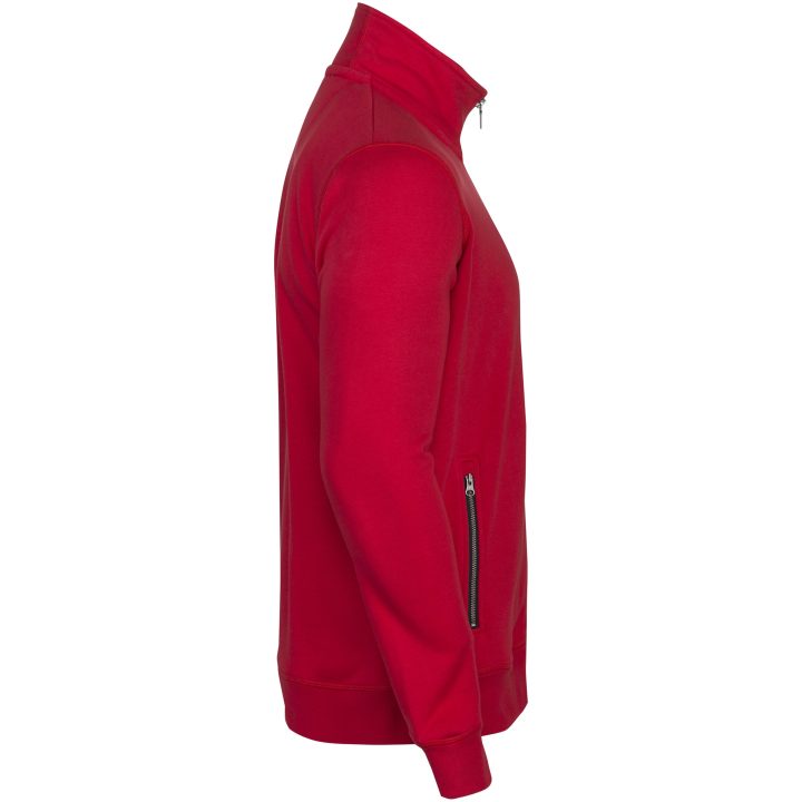 Sweatshirtjacka Novahill Röd James Harvest – billede 3