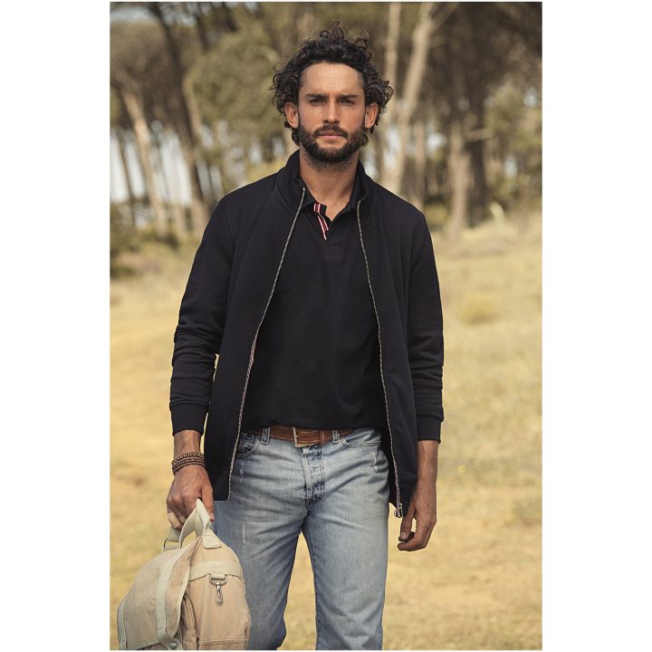 Sweatshirtjacka Novahill Vit James Harvest – billede 5