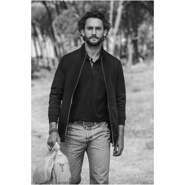 Sweatshirtjacka Novahill Vit James Harvest – billede 6