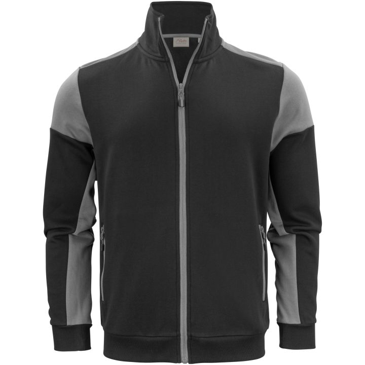 Sweatshirtjacka Svart/antracit Printer PRIME s – billede 5