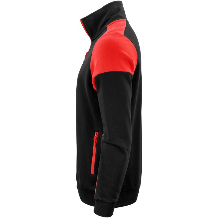 Sweatshirtjacka Svart/röd Printer PRIME s – billede 3