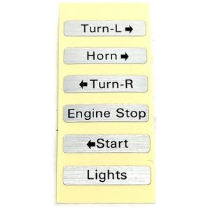 SWITCH HOUSING DECALS 10PCS/BA