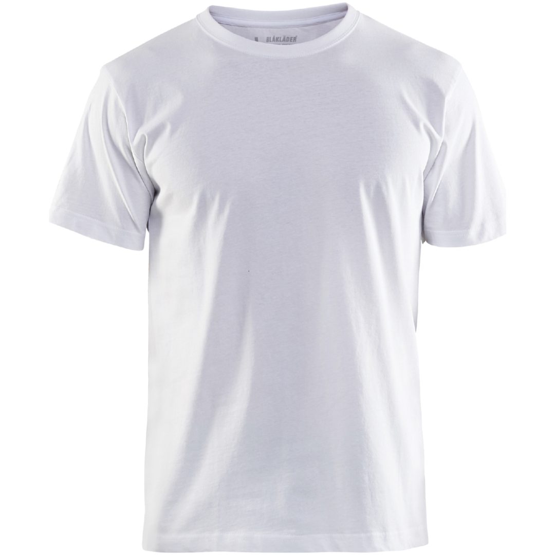 T-shirt 33001030 og 33001033 Hvid BLÅKLÄDER T-shirt 33001030 HVID XS