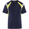 T-shirt 33321030 Marine / Gul BLÅKLÄDER T-SHIRT 33321030 MARINE/GUL XS – miniature 1