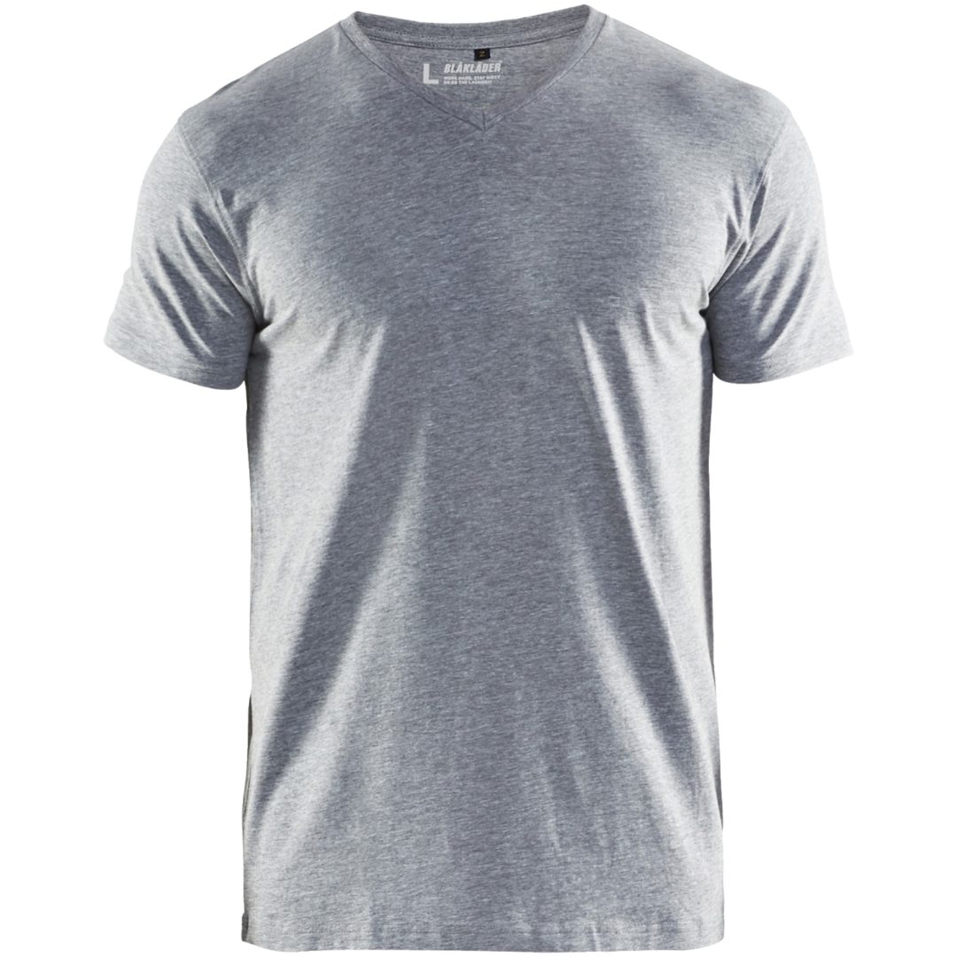 T-shirt 33601059 Grå BLÅKLÄDER T-SHIRT 33601059 GRÅMEL XS