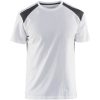 T-shirt 33791042 Hvid / Grå BLÅKLÄDER T-SHIRT 33791042 HVID/MØRKGRÅ XS – miniature 1