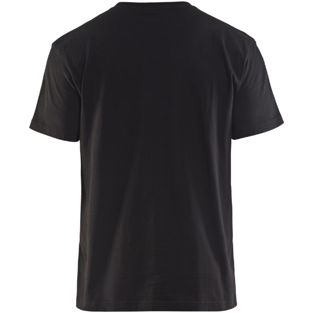T-shirt 33791042 Sort / Gul BLÅKLÄDER T-SHIRT 33791042 SORT/GUL XS – billede 2