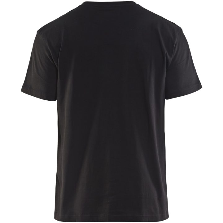 T-shirt 33791042 Sort / Gul BLÅKLÄDER T-SHIRT 33791042 SORT/GUL XS – billede 2