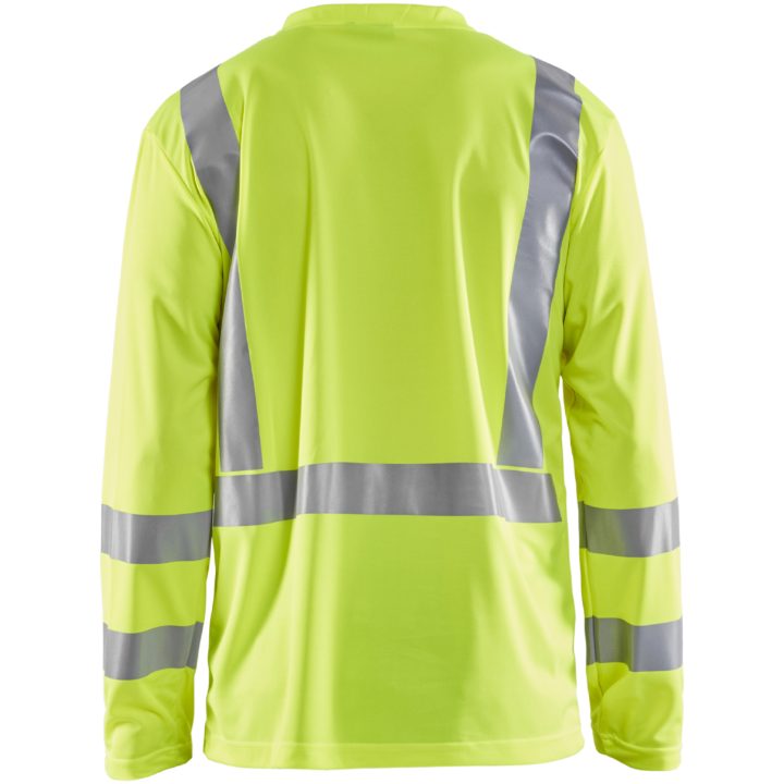 T-shirt 33831011 Hivisgul BLÅKLÄDER T-SHIRT 33831011 GUL XS – billede 2