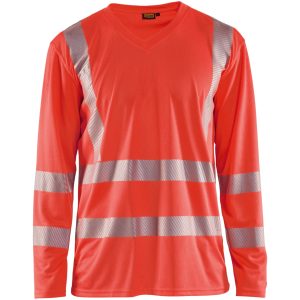 T-shirt 33851013 Hi-vis rød BLÅKLÄDER