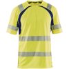 T-shirt 33971013 Hi-vis gul / Marine BLÅKLÄDER T-shirt 33971013 GUL/MARINE XS – miniature 1