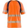 T-shirt 33971013 Hi-vis orange/Navy BLÅKLÄDER T-shirt 33971013 ORANG/MAR XS – miniature 2