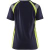 T-shirt 34021030 Marine / Hivisgul BLÅKLÄDER T-SHIRT 34021030 MARINE/GUL XS – miniature 2