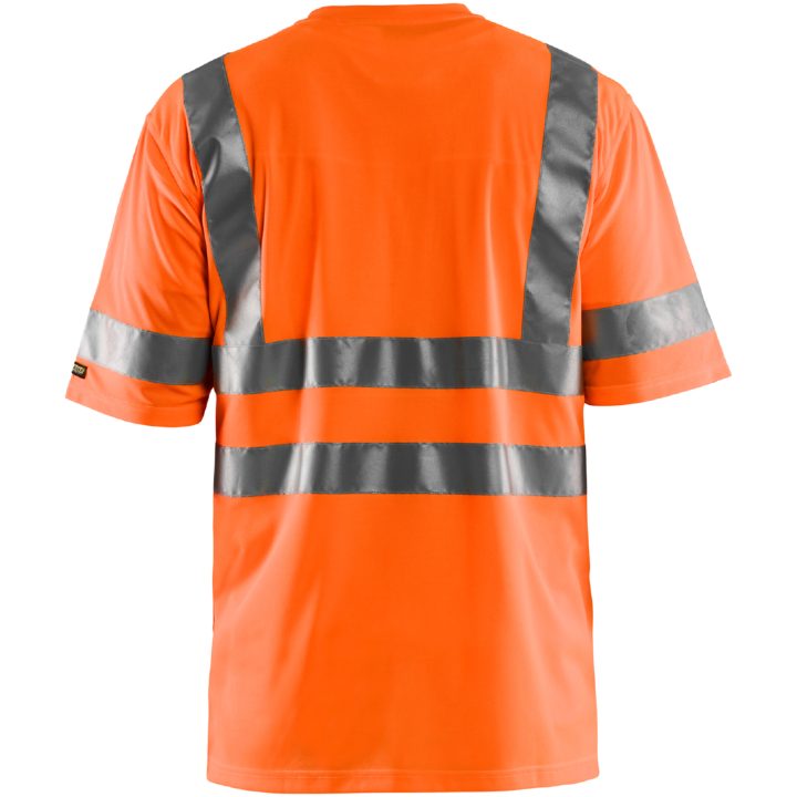 T-shirt 34131009 Hivisorange BLÅKLÄDER T-SHIRT 34131009 ORANGE XS – billede 2