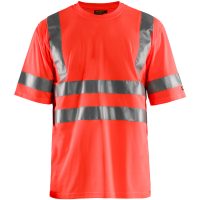 T-shirt 34131009 Hivisrød BLÅKLÄDER