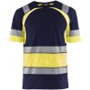 T-shirt 34211030 Marine / Hivisgul BLÅKLÄDER T-SHIRT 34211030 MARINE/GUL XS – miniature 1