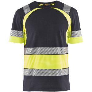 T-shirt 34211030 Marine / Hivisorange BLÅKLÄDER