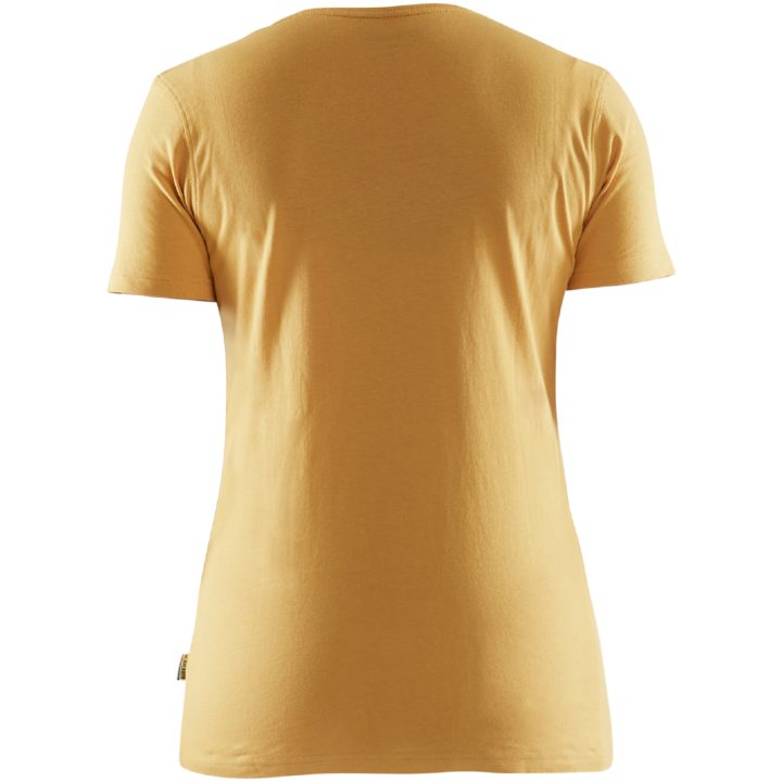 T-shirt 34311042 Gul BLÅKLÄDER T-SHIRT 34311042 GUL XS – billede 2