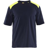 T-SHIRT 34761737 MARIN/GUL L