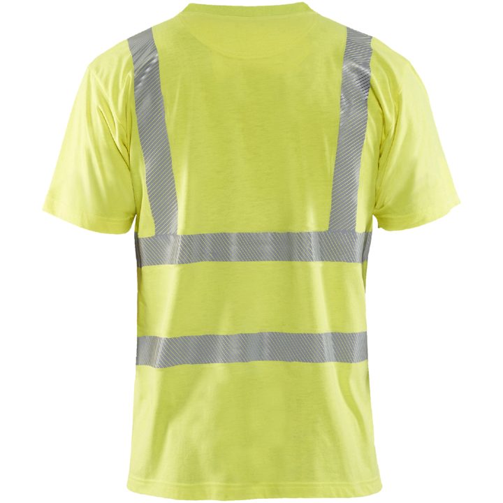 T-shirt 34801761 Hi-vis gul BLÅKLÄDER T-SHIRT 34801761 GUL XS – billede 2