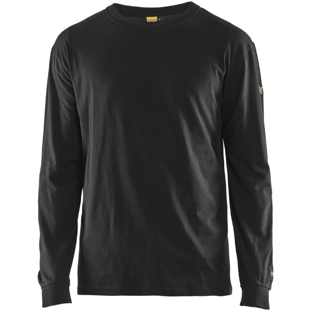 T-shirt 34831737 Sort BLÅKLÄDER T-SHIRT 34831737 SORT XS – billede 3