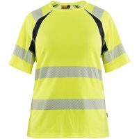 T-SHIRT 35032537 GUL/SVART XL
