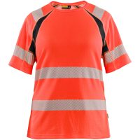 T-SHIRT 35032537 RÖD/SVART S