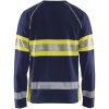 T-shirt 35101030 Marine / Hivisgul BLÅKLÄDER T-SHIRT 35101030 MARINE/GUL XS – miniature 2