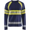 T-shirt 35101030 Marine / Hivisgul BLÅKLÄDER T-SHIRT 35101030 MARINE/GUL XS – miniature 1