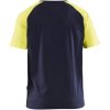 T-shirt 35151030 Marine / Hivisgul BLÅKLÄDER T-SHIRT 35151030 MARINE/GUL XS – miniature 2