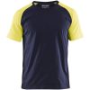 T-shirt 35151030 Marine / Hivisgul BLÅKLÄDER T-SHIRT 35151030 MARINE/GUL XS – miniature 1