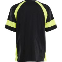 T-SHIRT 35231030 SVART/GUL 6XL