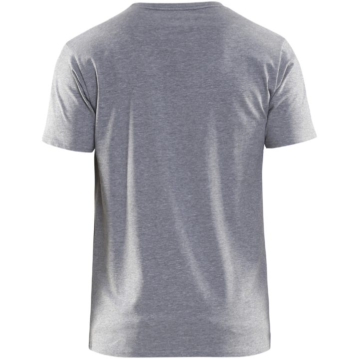 T-shirt 35331059 Grå BLÅKLÄDER T-SHIRT 35331059 GRÅMELANGE S – billede 2