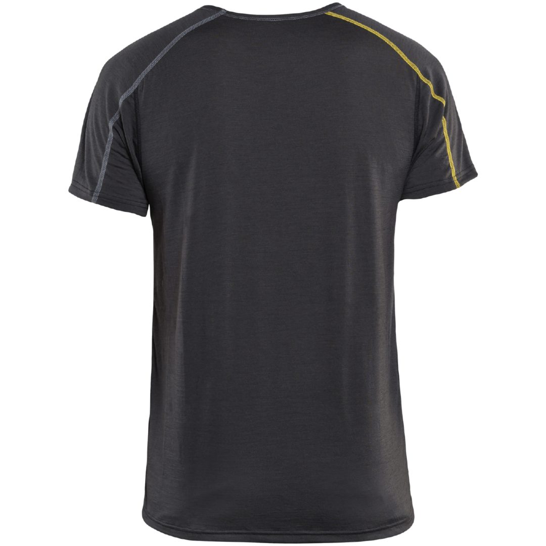 T-shirt 47981734 Grå / Gul BLÅKLÄDER T-SHIRT 47981734 GRÅ/GUL XS – billede 2