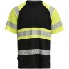 T-shirt 5226 Varsel Svart Gul Jobman – miniature 1