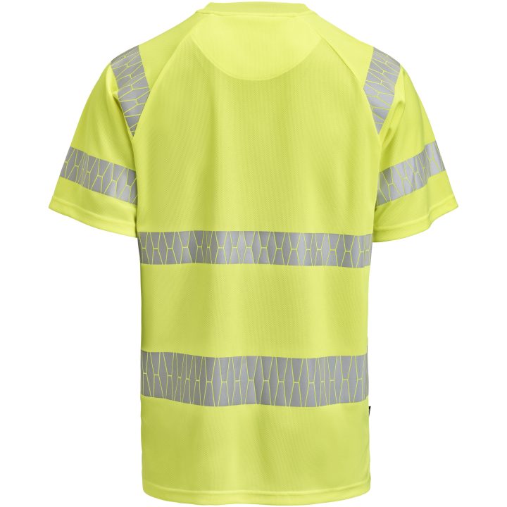 T-shirt 5326 Varselgul Varsel gul Jobman – billede 3